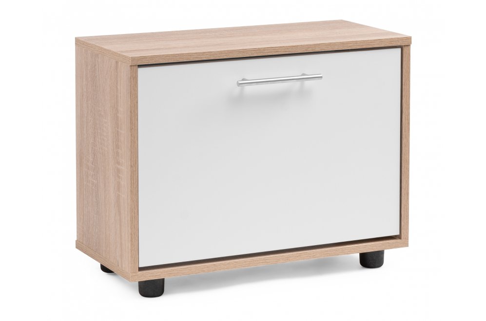 Обувница ТП-1 дуб сонома / белый