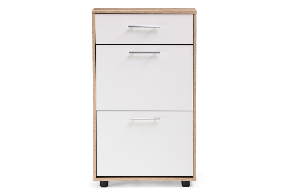 Обувница ТП-2 дуб сонома / белый