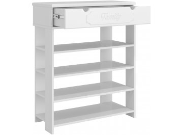 Тумба для обуви ДримСтар ДС-20 белое дерево