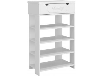 Тумба для обуви ДримСтар ДС-21 белое дерево