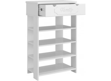 Тумба для обуви ДримСтар ДС-21 белое дерево