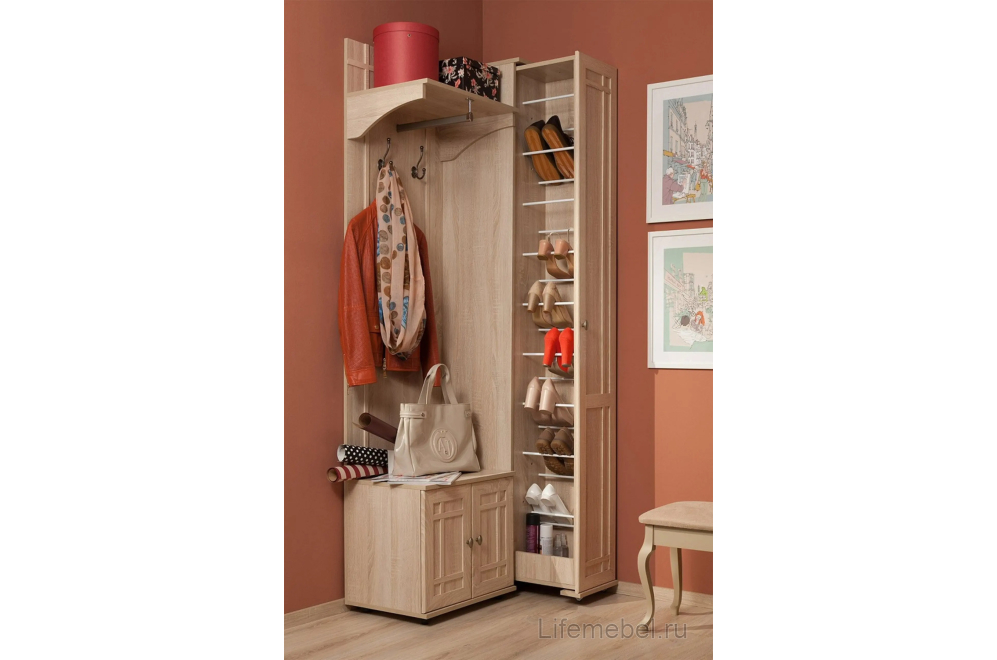 Прихожая Sherlock 74 дуб сонома