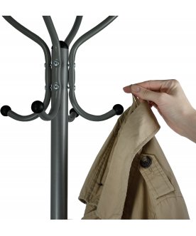 Напольная вешалка М 3 серый бетон