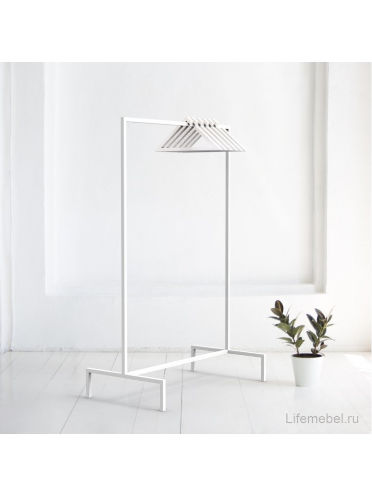 Напольная вешалка Metalframe белая