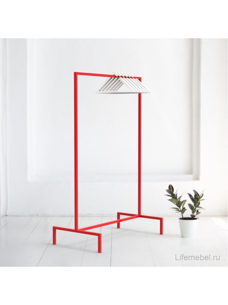 Напольная вешалка Metalframe красная