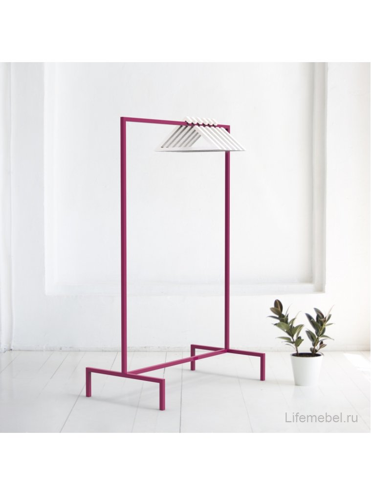 Напольная вешалка Metalframe розовая