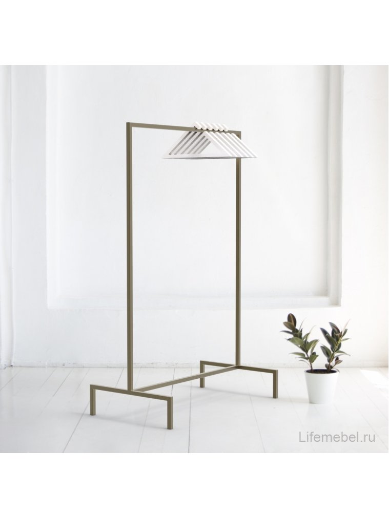 Напольная вешалка Metalframe золотая