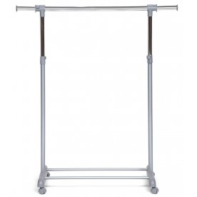 Напольная вешалка NY-3294 хром / серый