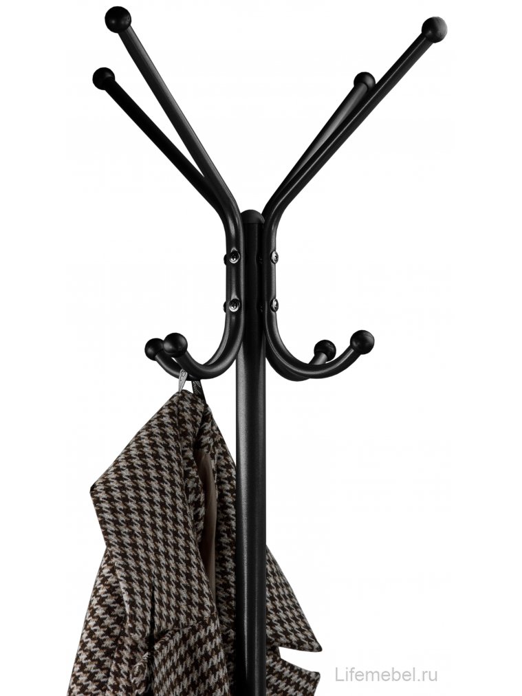 Напольная вешалка Пико 3 черный
