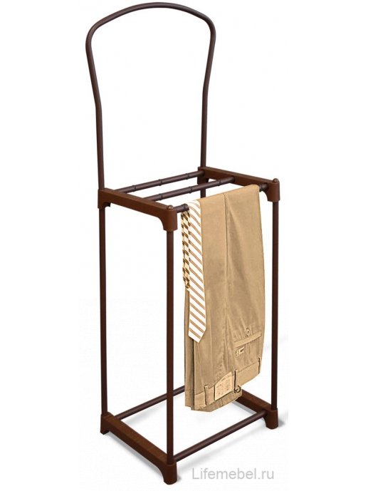 Напольная вешалка SHT-SUR4 коричневый муар / коричневый
