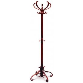 Вешалка напольная №1 махагон