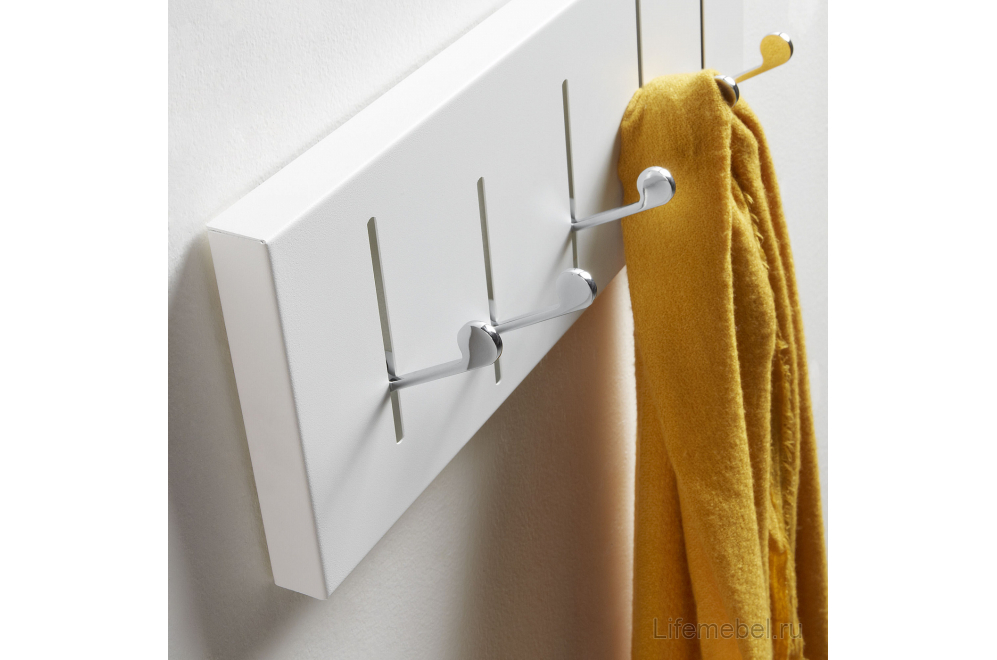 Настенная вешалка Anais белая