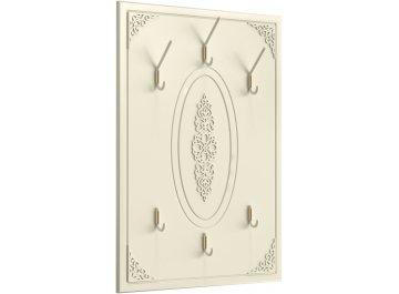 Вешалка настенная Ассоль АС-71 белое дерево