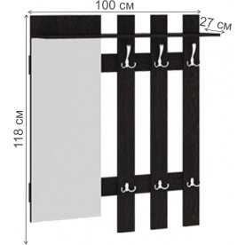 Настенная вешалка Арт