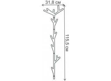 Настенная вешалка Sheffilton SHT-WH37