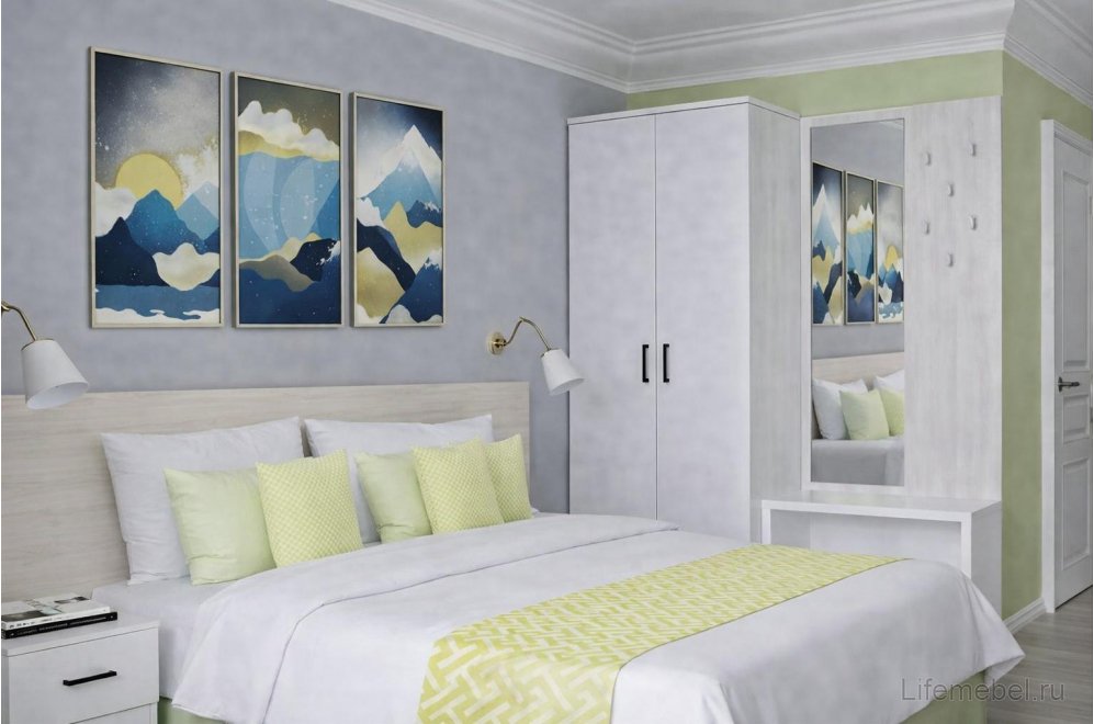 Настенная вешалка Виктория ВИ-21 северное дерево светлое