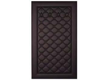 Вешалка настенная в прихожую Оливия H2 молочная