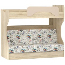 Двухъярусная кровать Акварель М2