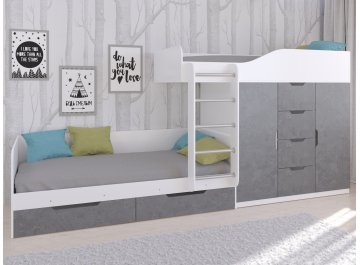 Двухъярусная кровать Астра 6