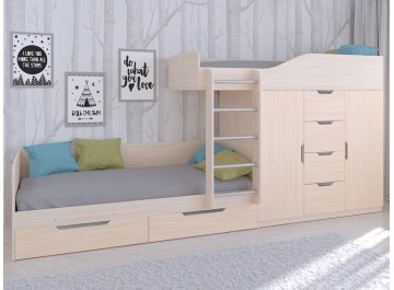 Двухъярусная кровать Астра 6