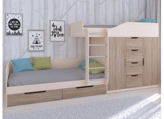 Двухъярусная кровать Астра 6