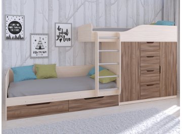 Двухъярусная кровать Астра 6