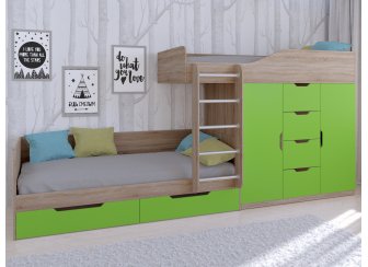 Двухъярусная кровать Астра 6