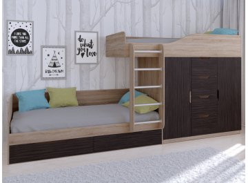 Двухъярусная кровать Астра 6