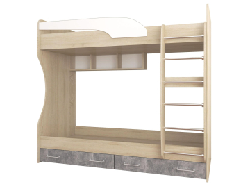 Двухъярусная кровать Колибри Лофт