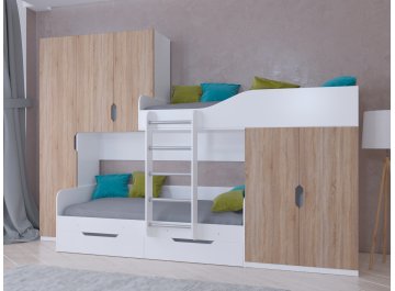 Двухъярусная кровать Лео