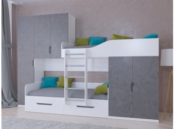 Двухъярусная кровать Лео