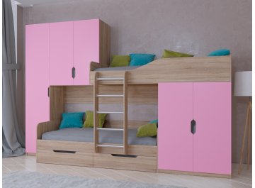 Двухъярусная кровать Лео