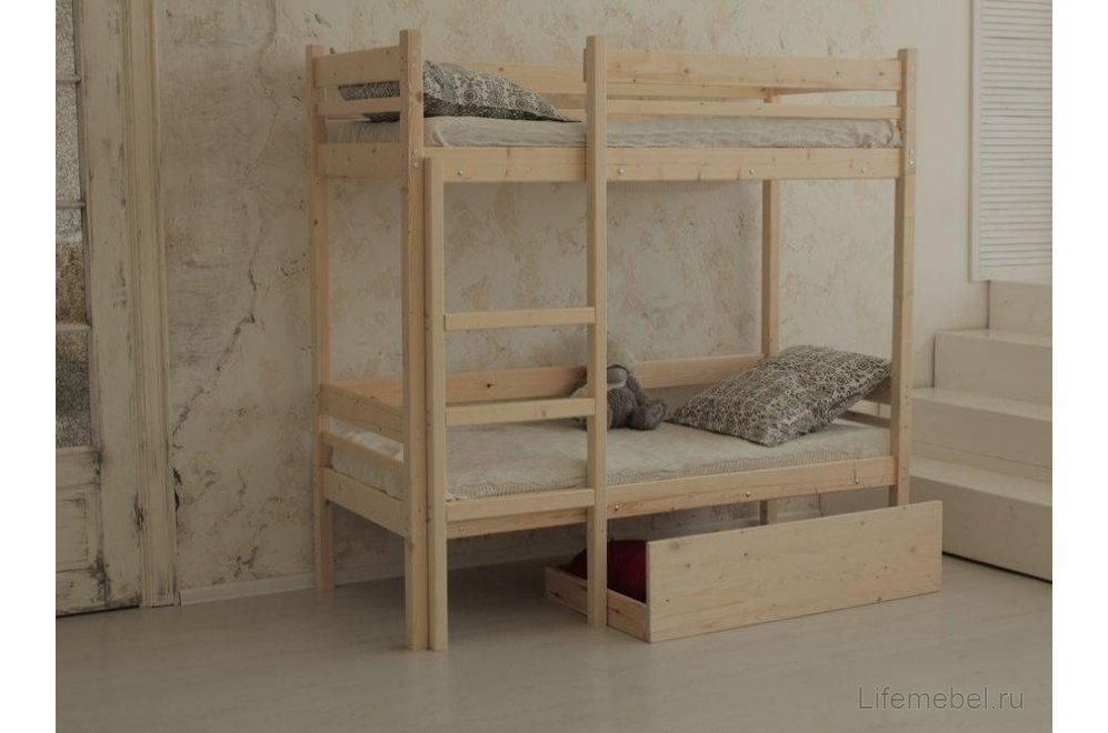 Двухъярусная кровать Микки 70х160