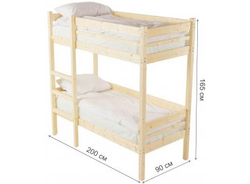 Двухъярусная кровать Микки