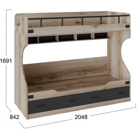 Двухъярусная кровать Окланд