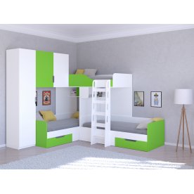 Двухъярусная кровать Трио/1