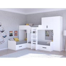 Двухъярусная кровать Трио/2