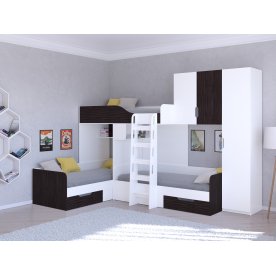 Двухъярусная кровать Трио/2