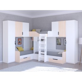 Двухъярусная кровать Трио/3