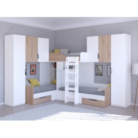 Двухъярусная кровать Трио/3