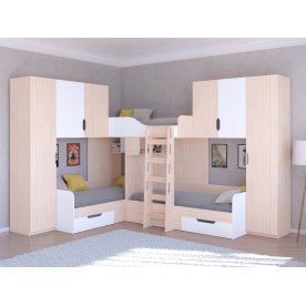 Двухъярусная кровать Трио/3