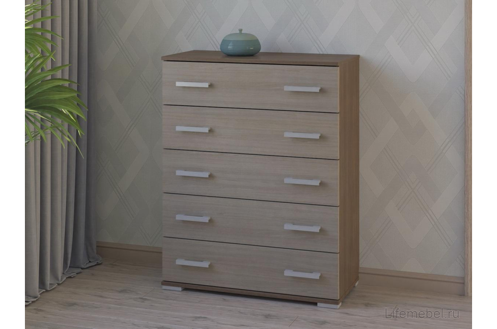 Комод Вента-98 темный ясень / светлый ясень