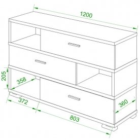 Комод СБ-40/3