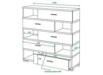 Комод СБ-40/5