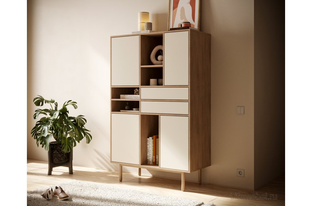 Комод Алиса (Alice) ALC07 Бежевый