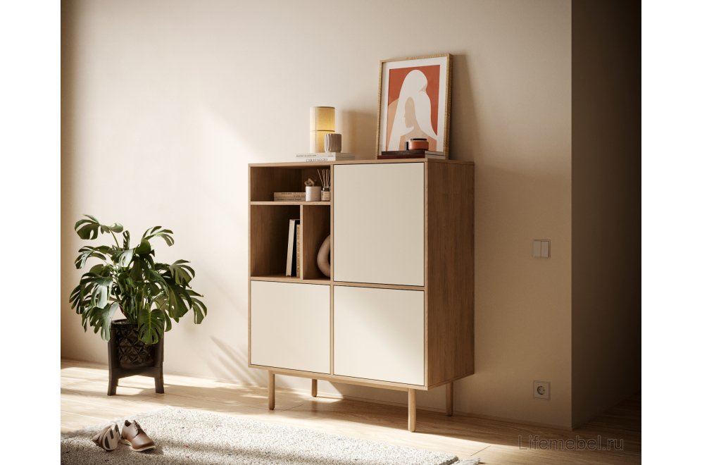 Комод Алиса (Alice) ALC08 Бежевый