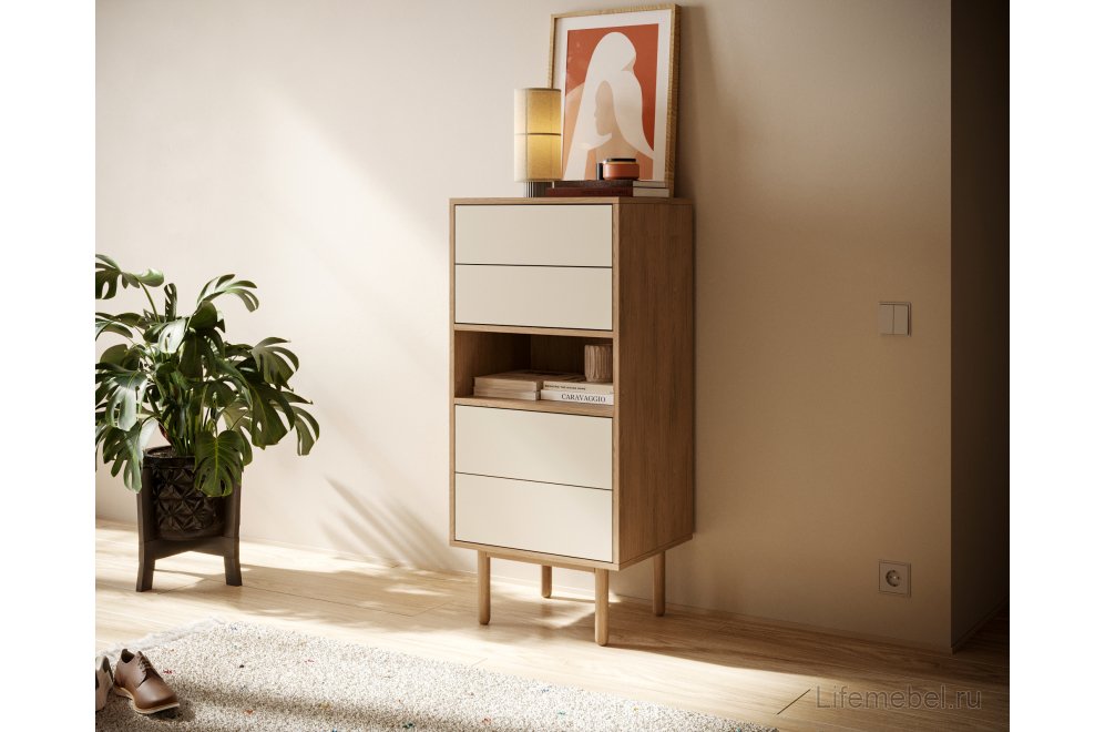 Комод Алиса (Alice) ALC19 Бежевый