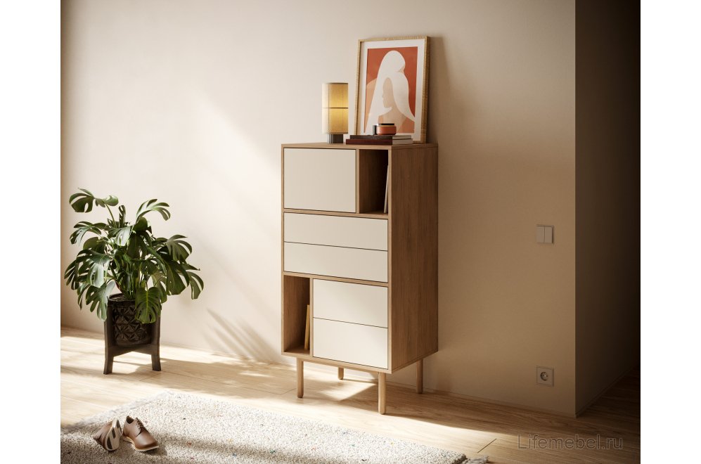 Комод Алиса (Alice) ALC20 Бежевый