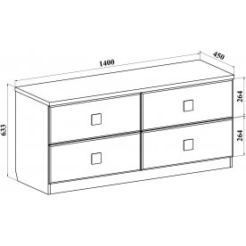 Комод Анастасия АН-11К