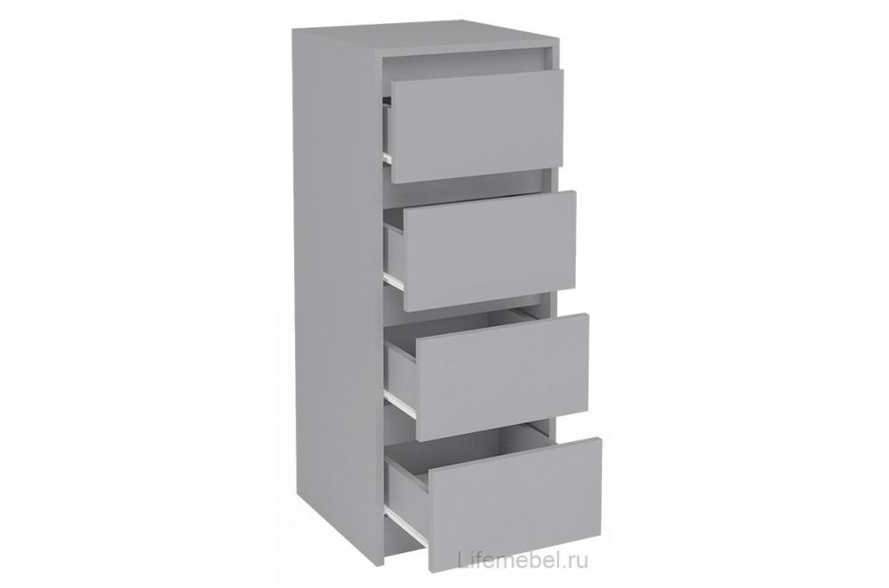 Комод Айден КМ06-400 серый